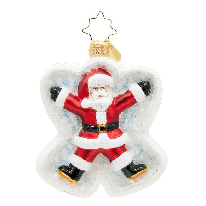 Snow Angel Duo Gem By Radko Santa