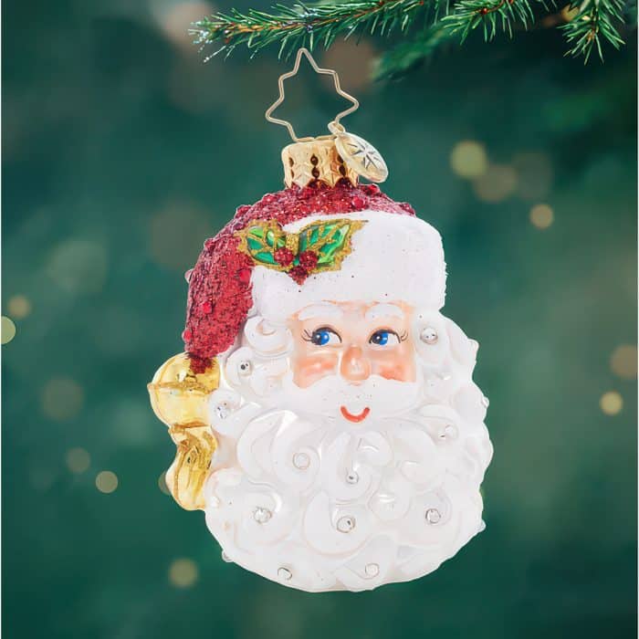 Sparkling Santa Nick Gem By Radko