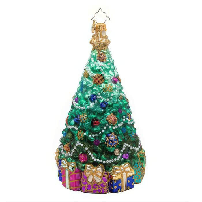 Victorian Splendor Tree By Radko Back