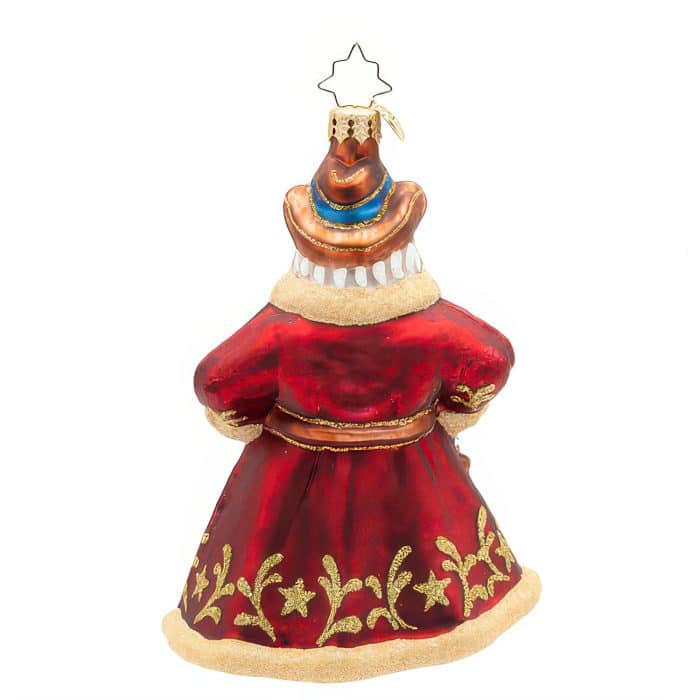 Jingle Spurs Santa By Radko Back