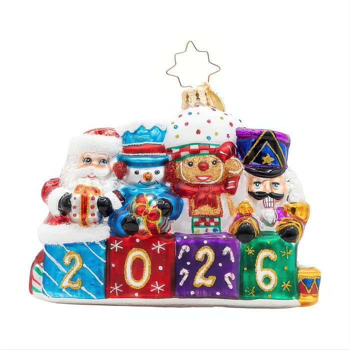 2026 Stacking Up the Cheer Gem by Radko Front