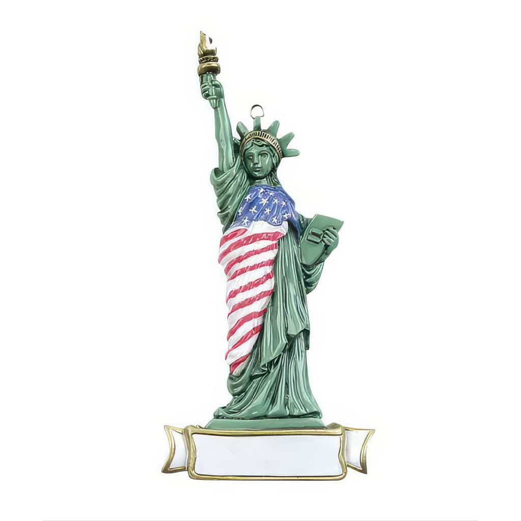 Statue of Liberty Ornament Personalize