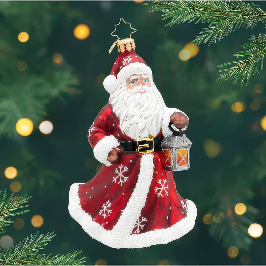 Yuletide Wanderer Santa by Radko