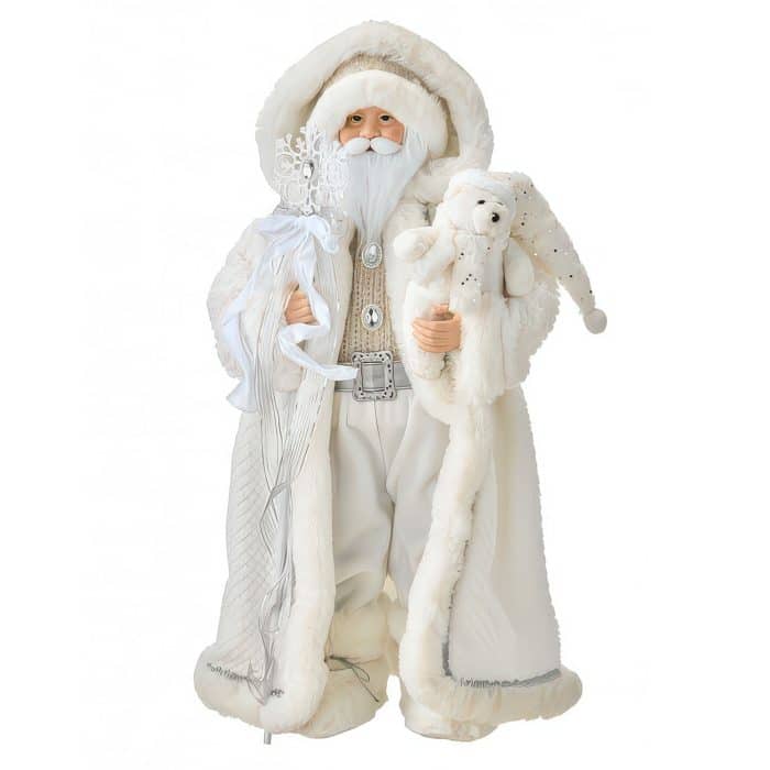 Winter Santa with Polar Bear