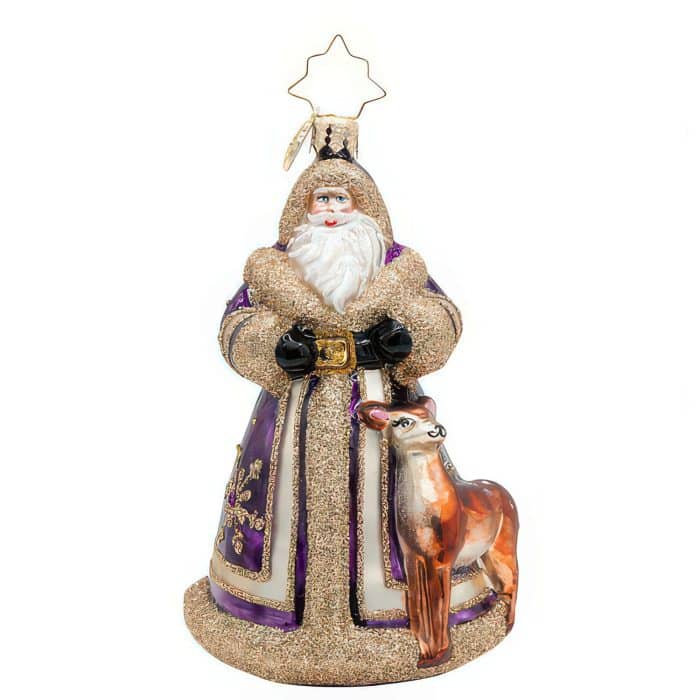 Woodland Wonder Santa By Radko Front