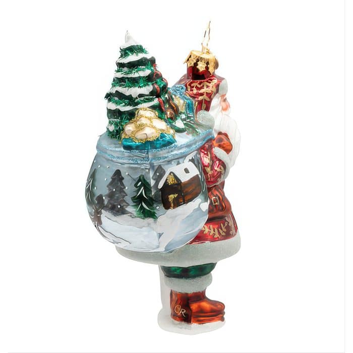 Woodland Noel Santa by Radko Side Two