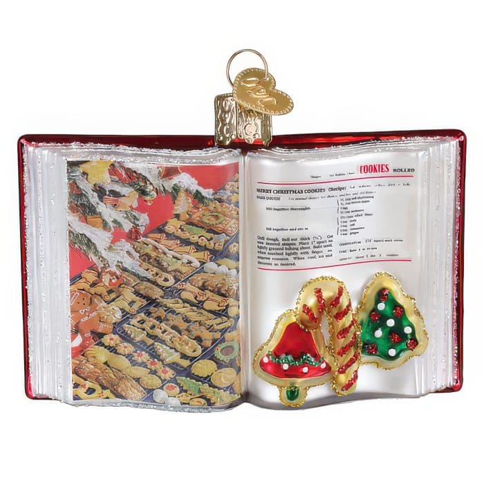 Betty Crocker™ Cookbook Ornament Old World Christmas Front