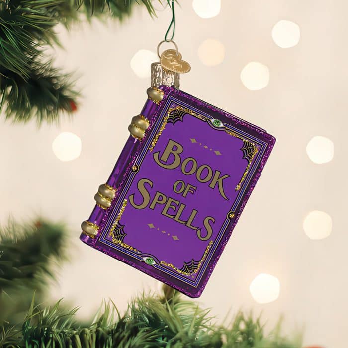 Book Of Spells Ornament Old World Christmas
