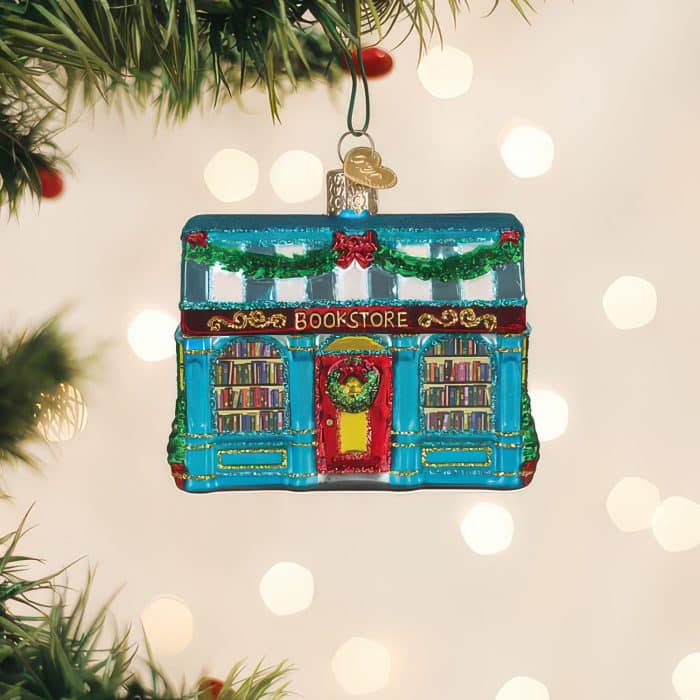 Bookstore Ornament Old World Christmas