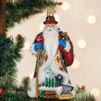 Canadian Santa Ornament Old World Christmas