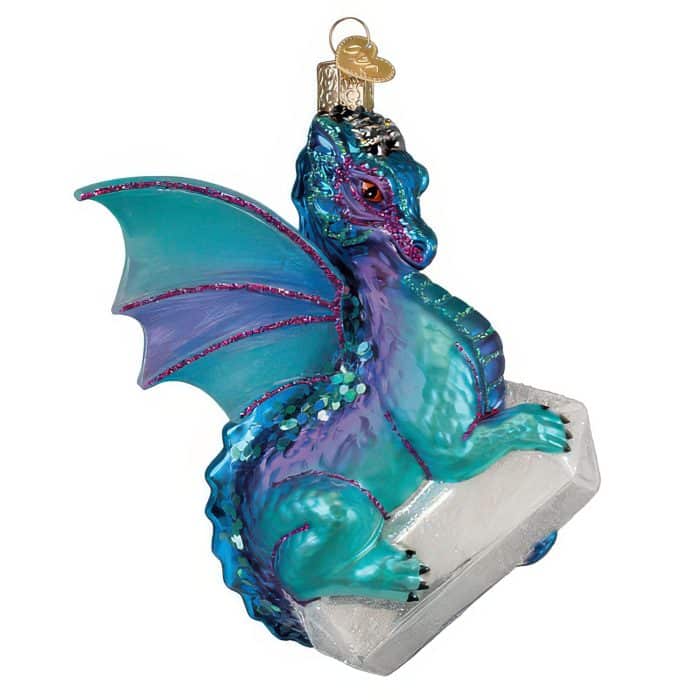 Celestial Dragon Ornament Old World Christmas Front