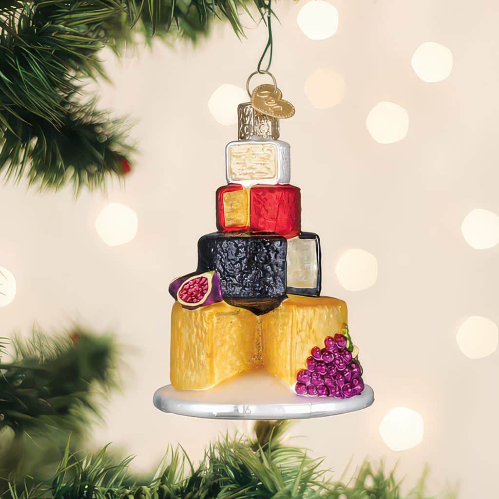 Cheese Tower Ornament Old World Christmas