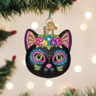 Dia De Los Muertos Cat Ornament Old World Christmas