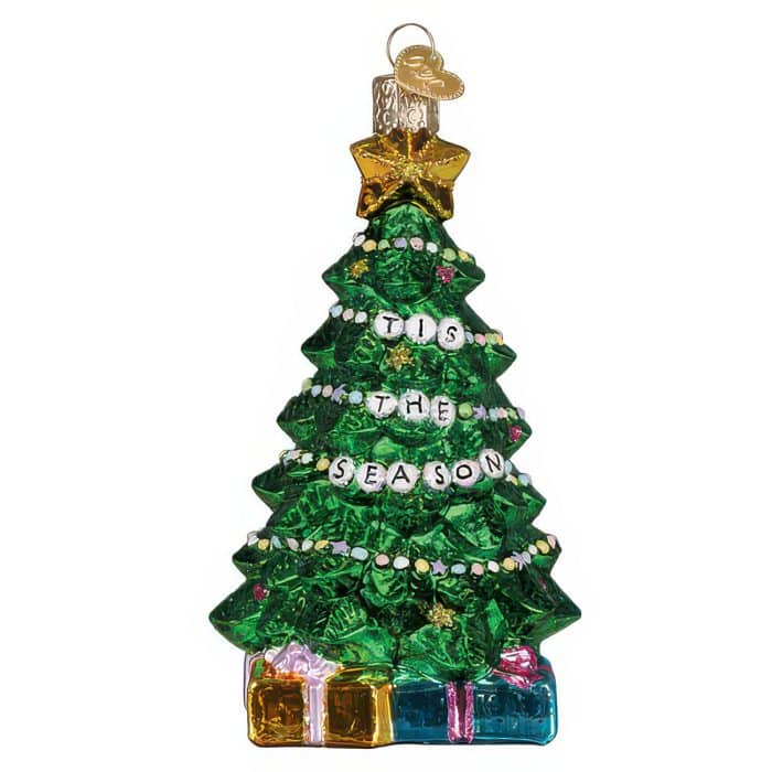 Friendship Tree Ornament By Old World Christmas Back