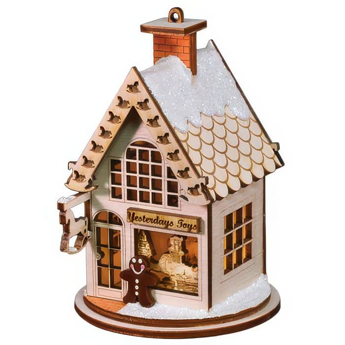 Ginger Cottage Yesterday's Toys Ornament Old World Christmas Front
