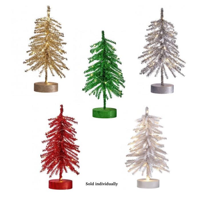 Iridescent Tinsel Led 14 Five Colors