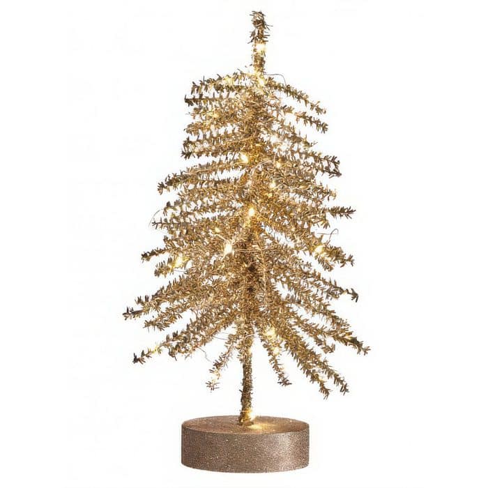 Iridescent Tinsel Led 14 Five Colors Gold