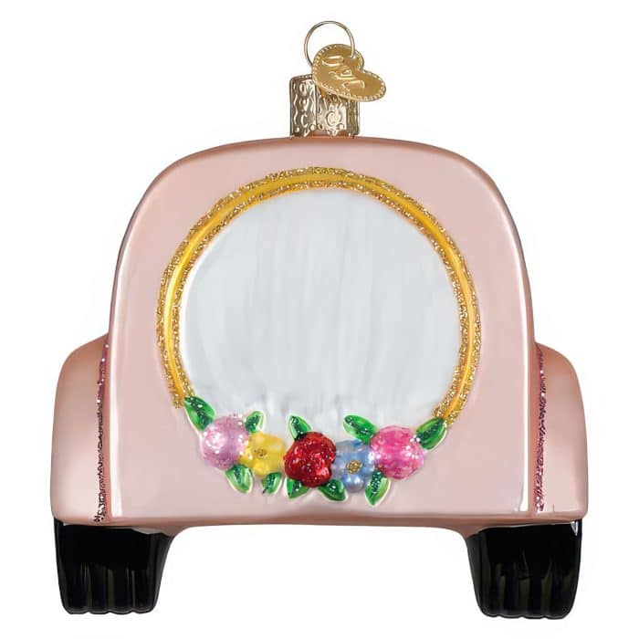 Just Married Magic Ornament by Old World Christmas Back
