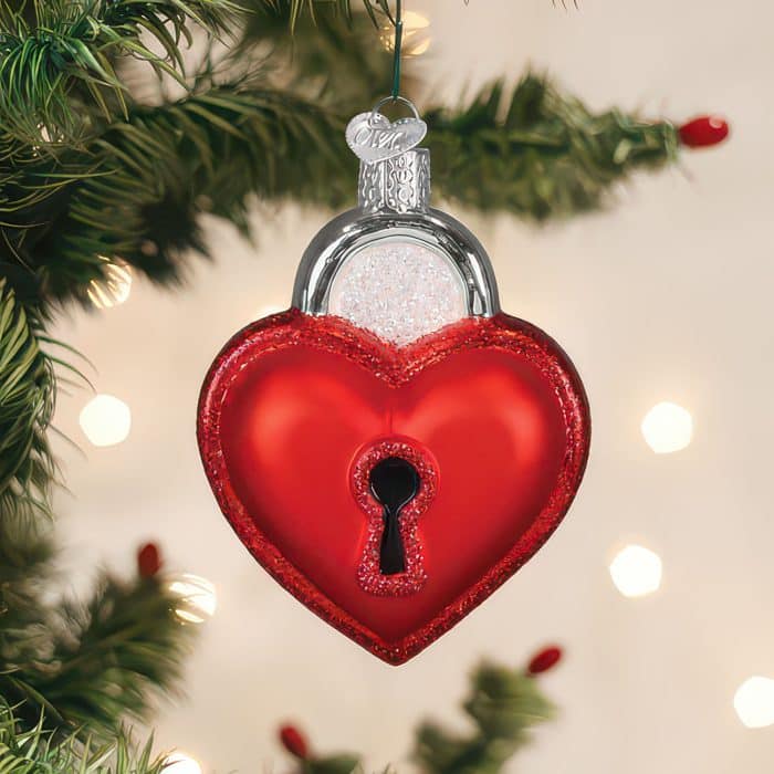 Love Lock Ornament Old World Christmas