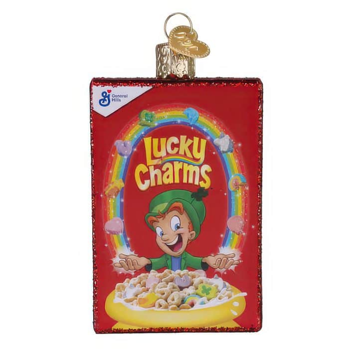 Lucky Charms™ Box Ornament Old World Christmas Front