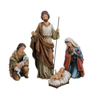 Nativity Earth Toned Colors