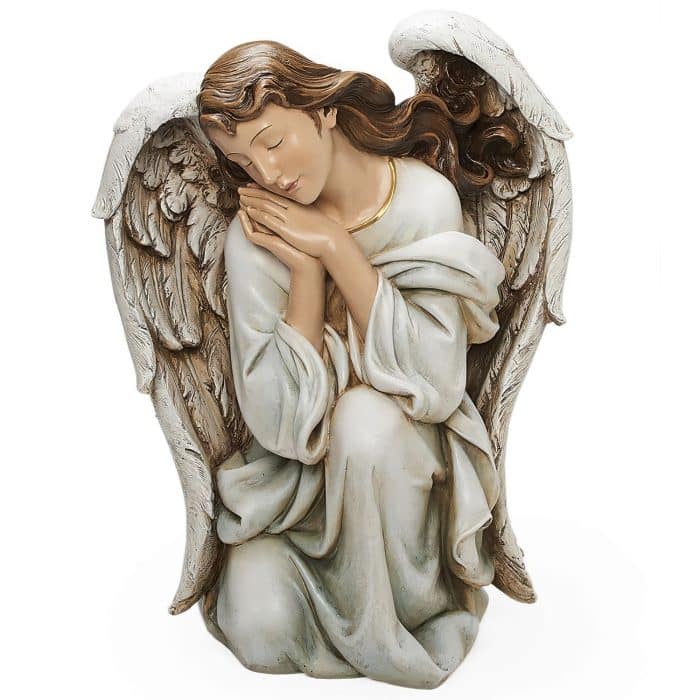 Nativity Scene Rich Color Large Scale Angel