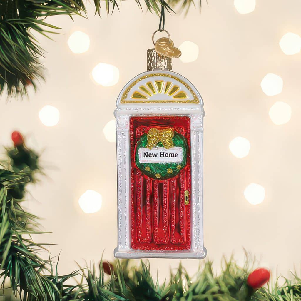 New Home Wreath Door Ornament Old World Christmas