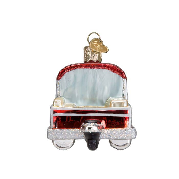 Pontoon Boat Ornament By Old World Christmas Side