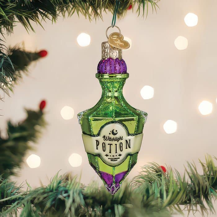 Potion Bottle Ornament Old World Christmas