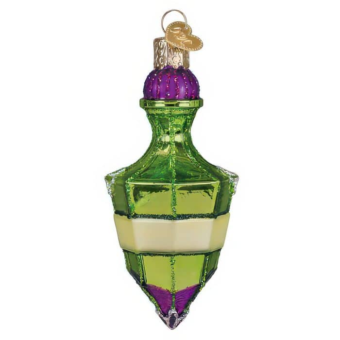 Potion Bottle Ornament Old World Christmas Back