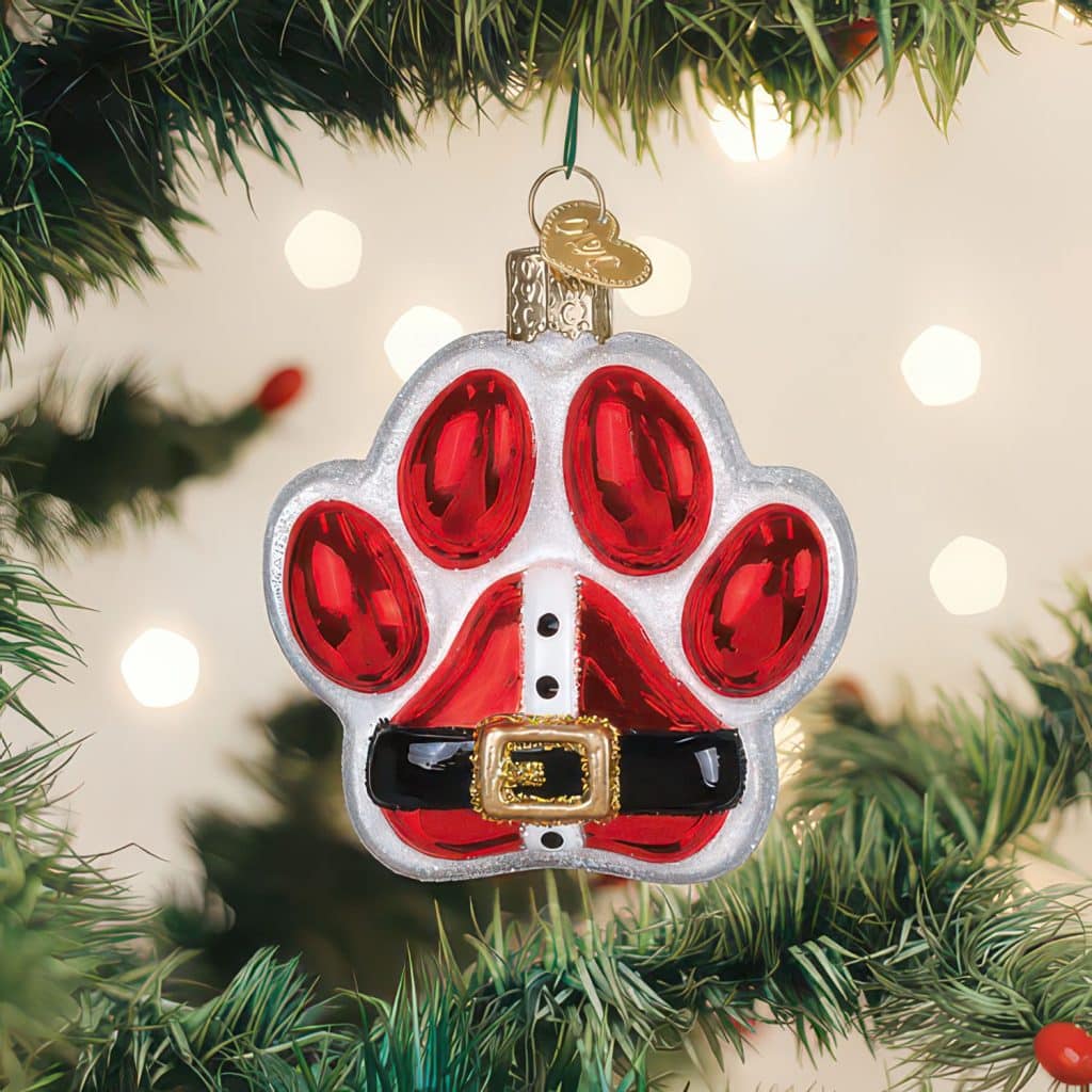 Santa Paws Ornament Old World Christmas