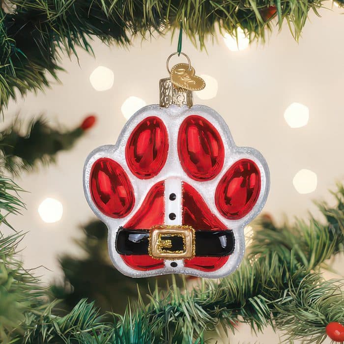 Santa Paws Ornament Old World Christmas