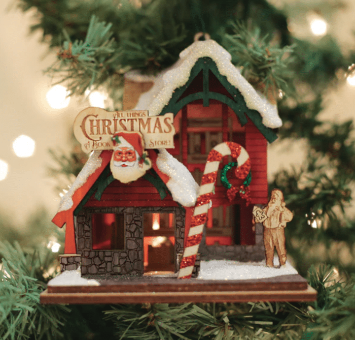 Christmas Book Store Ornament Old World Christmas