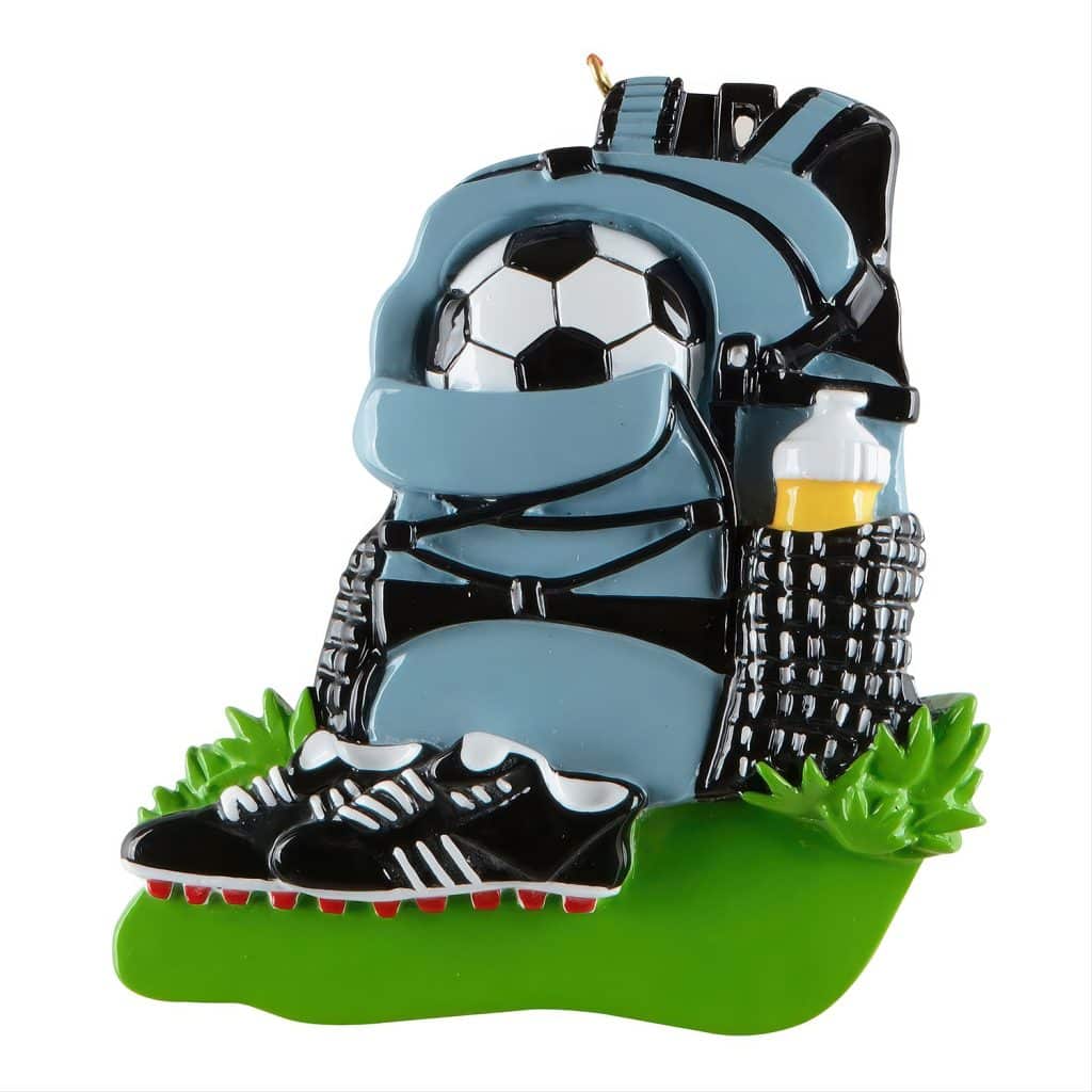 Soccer Gear Ornament Personalize