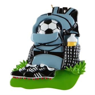 Soccer Gear Ornament Personalize