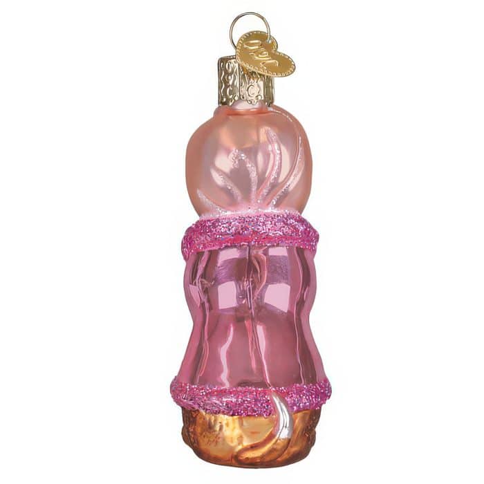 Spa Dog Ornament Old World Christmas Back