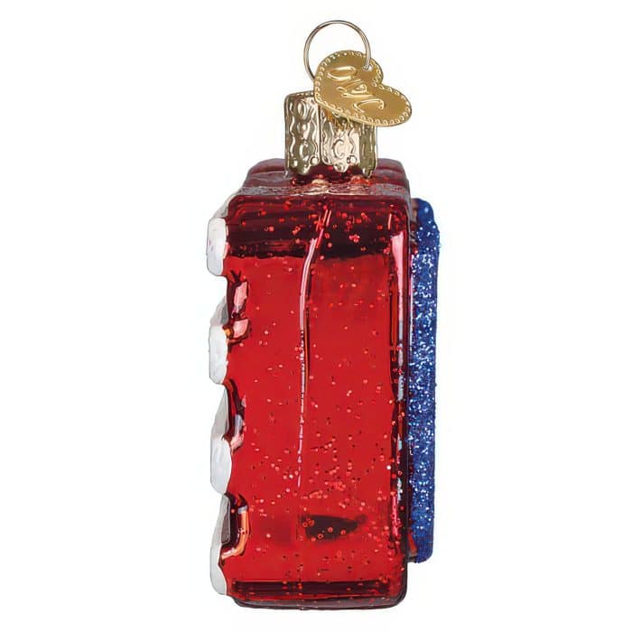 Usa Block Letter Ornament Old World Christmas Side