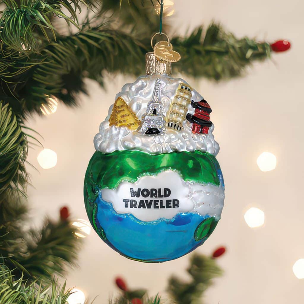 World Traveler Ornament Old World Christmas