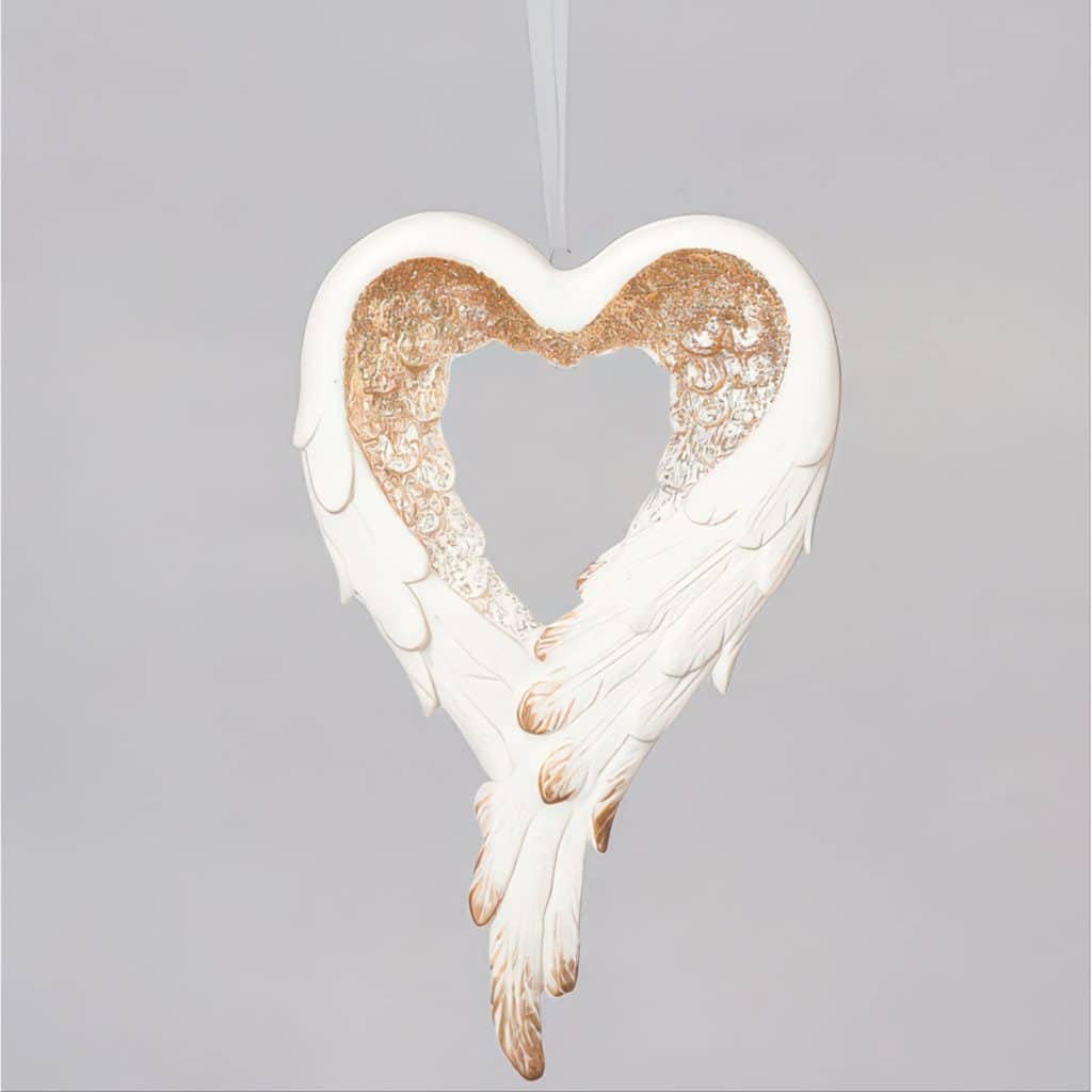Wrapped in Angels Wings Ornament