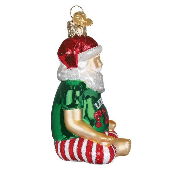 Zen ta Claus Ornament Old World Christmas Side