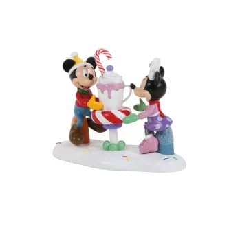 A Cocoa With A Cutie Disney Village D56
