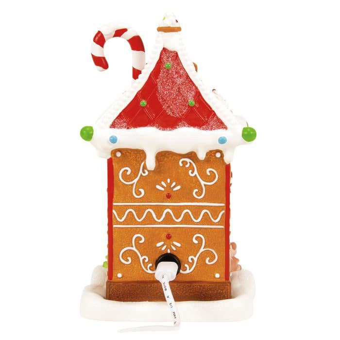 a Sentry for Santa North Pole Village D56 Back