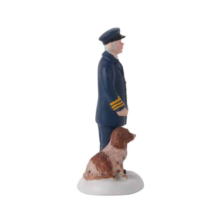 Admiral Boom Dickens Village D56 Side
