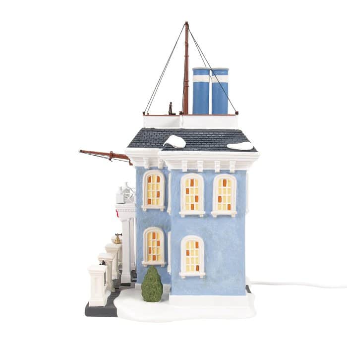 Admiral Booms House Dickens Village D56 Side Two