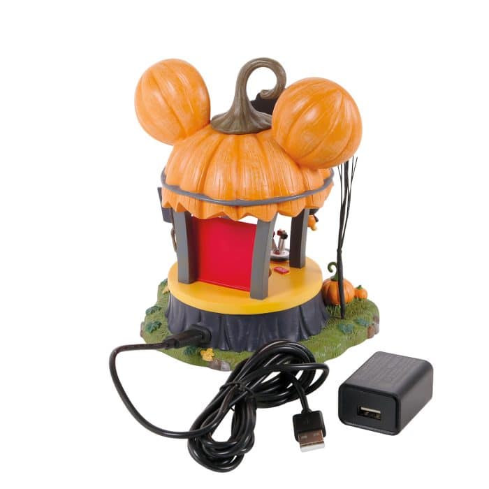 Balloons Darts Game Disney Pumpkintown D56 Back