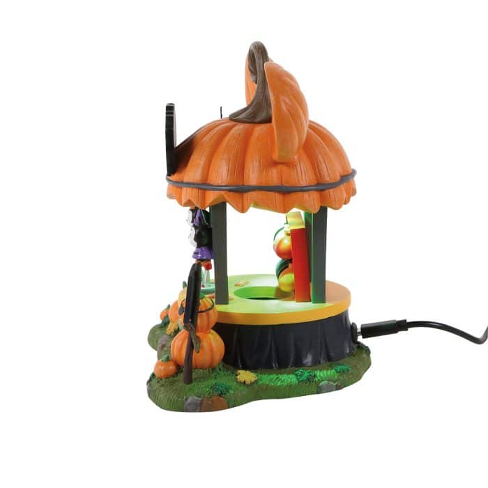 Balloons Darts Game Disney Pumpkintown D56 Side