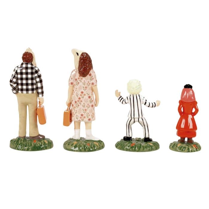 Beetlejuice Trick or Treaters Halloween Village D56 Back