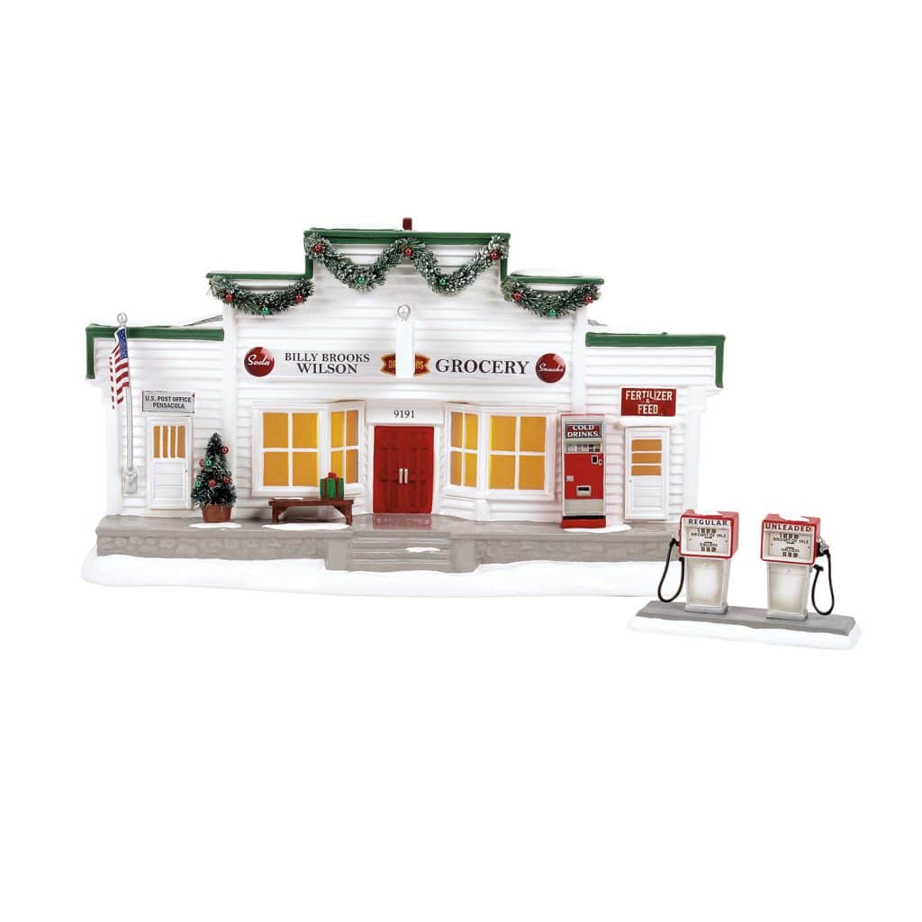 Billy Brooks Grocer Snow Village D56