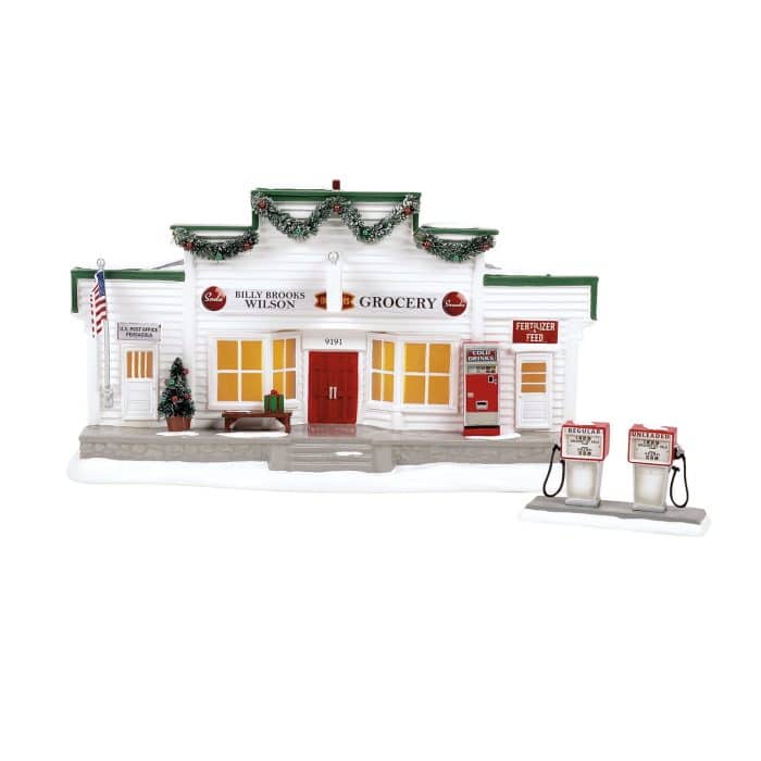 Billy Brooks Grocer Snow Village D56
