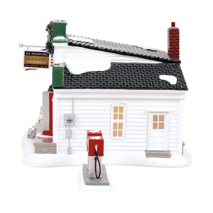 Billy Brooks Grocer Snow Village D56 Side Two